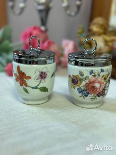 Винтажные кодлеры два яйца Royal Worcester Англия