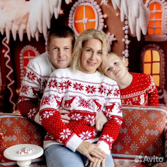 Новогодняя семейная фотосессия