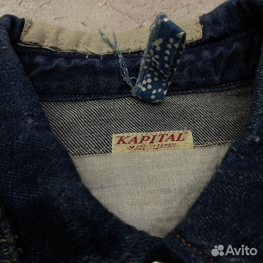 Kapital Рубашка Сашико Бохо Оригинал Япония