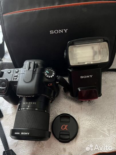 Зеркальный фотоаппарат sony a350