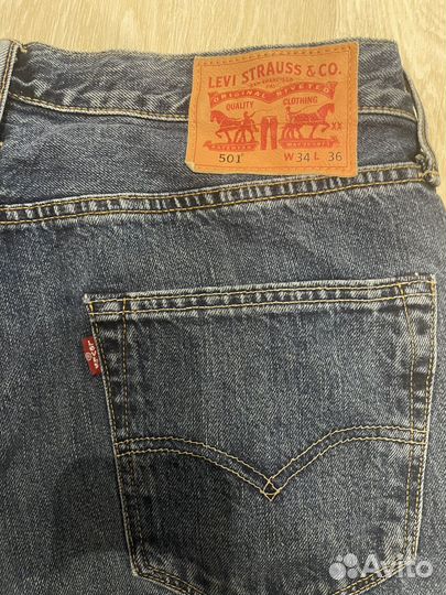 Джинсы мужские levis