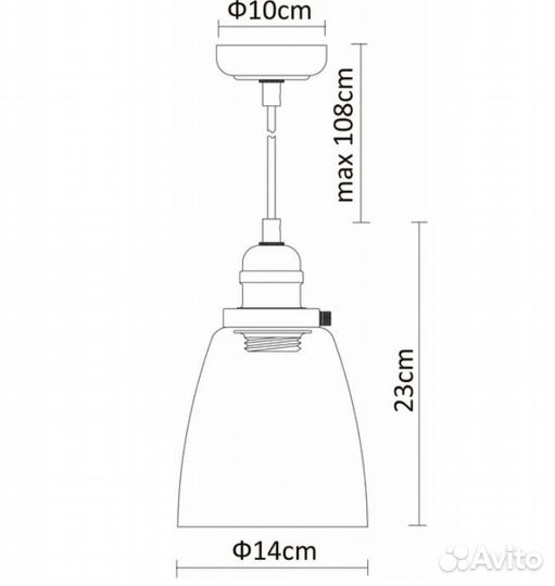 Потолочный светильник Arte Lamp Trento A9387SP-1CC, E14, 40 Вт, кол-во ламп: 1 шт., цвет: хром