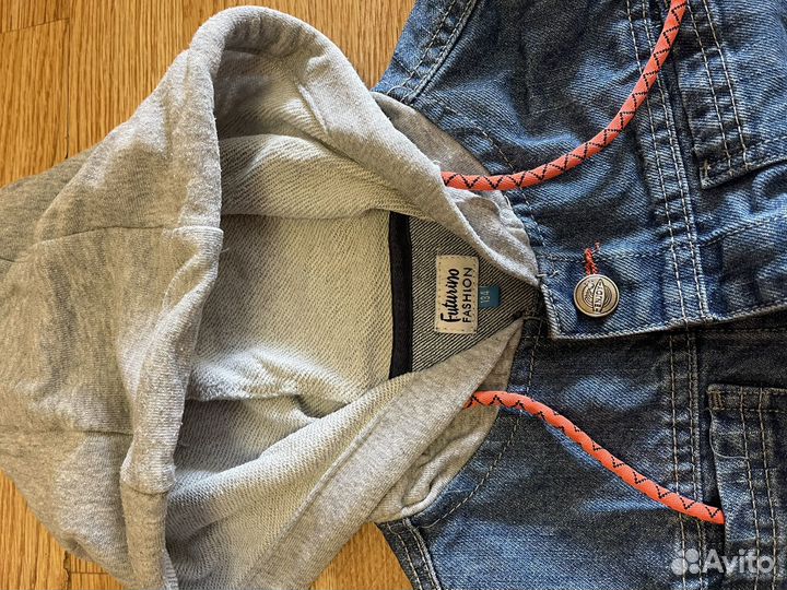 Джинсовый костюм для мальчика 134