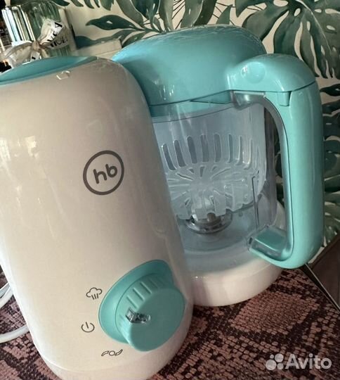 Пароварка блендер happy baby