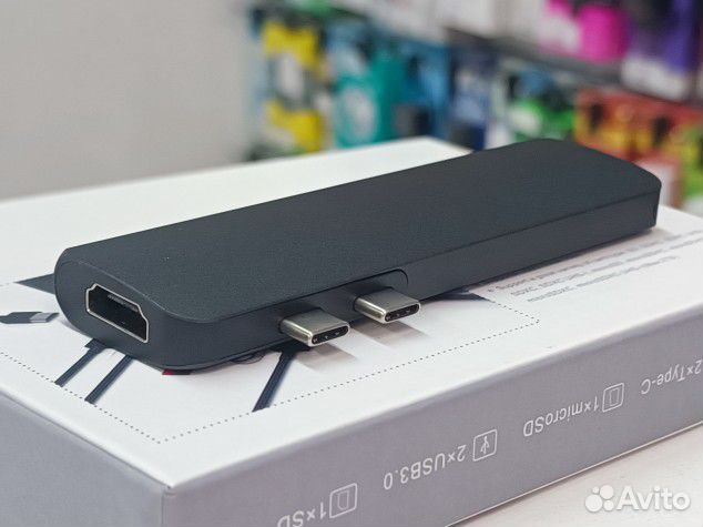 USB-хаб Type-C на 7 ports для Macbook