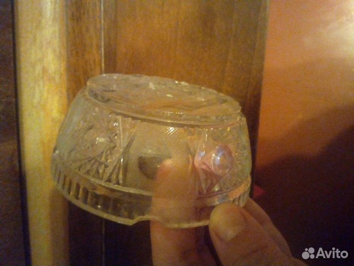 Пепельница хрусталь СССР