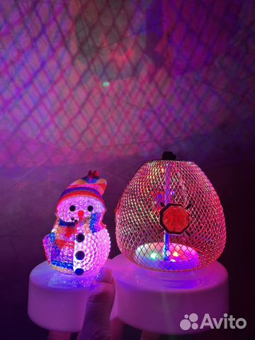 Ночник светильник дискотека неон от сети