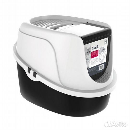 Лоток - туалет закрытый MPets Tima 52,3х39,7х38см