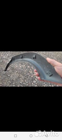 Накладки задних арок (крыльев) subaru forester sf