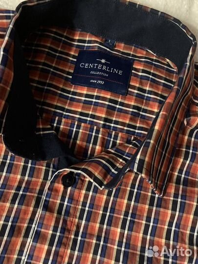 Рубашка мужская 50-52 хлопок