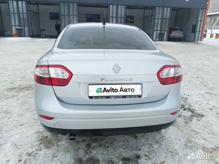 Renault Fluence 1.6 CVT, 2014, 186 000 км