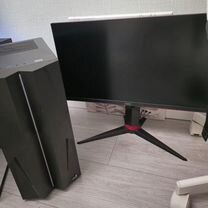 23.8" Монитор AOC 24G2SP черный + Корпус AeroCool