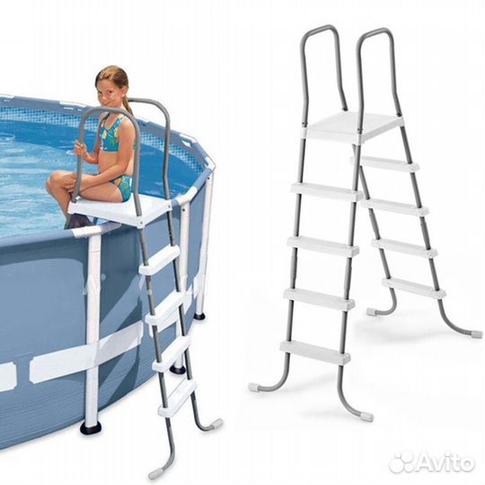 Лестница для бассейна intex 1.3 м