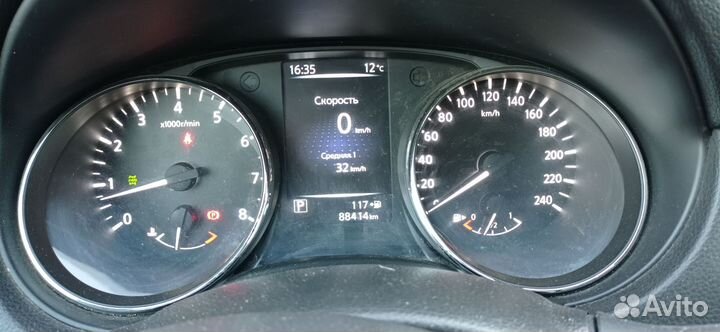 Nissan Qashqai 2.0 CVT, 2014, 88 425 км