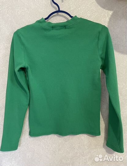 Лонгслив женский в рубчик 42