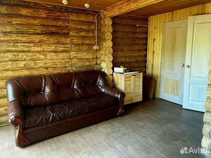 Баня на дровах с чаном