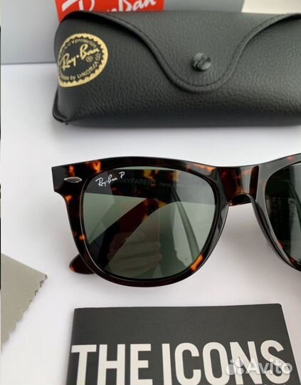 Очки ray ban wayfarer поляризационные Polaroid