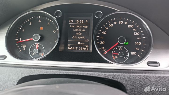 Volkswagen Passat CC 2.0 AMT, 2010, 166 717 км