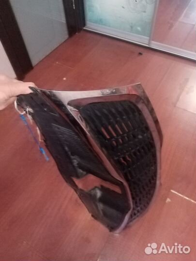 Решётка радиатора на кия рио -3