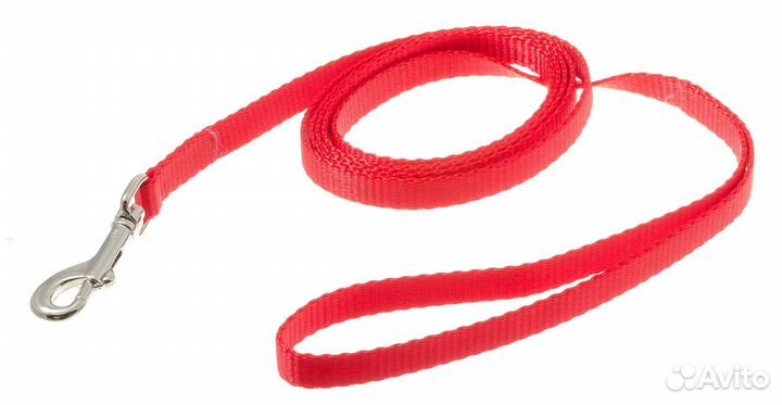 Поводок Saival Standart Лайт» 25мм длина 1,2м крас