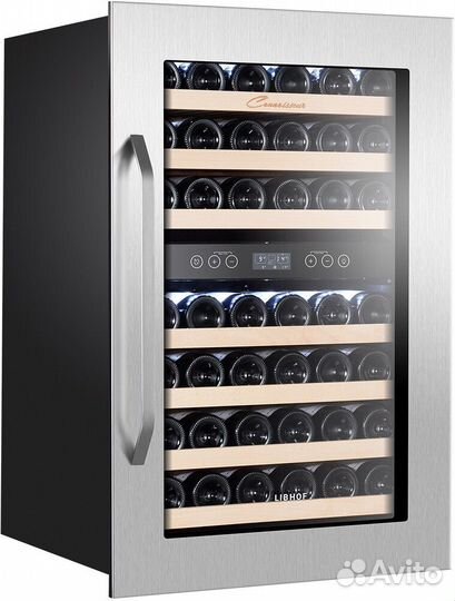 Встраиваемый винный шкаф Libhof CKD-42 Silver