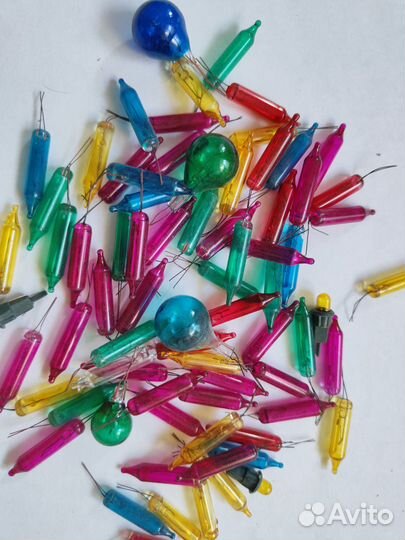 Лампочки для гирлянд времен позднего СССР