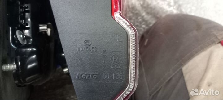 Фонари Toyota Land Cruiser 200 2008-2012 до рест