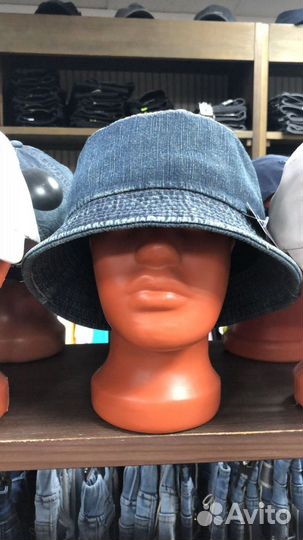 Панама новая джинсовая