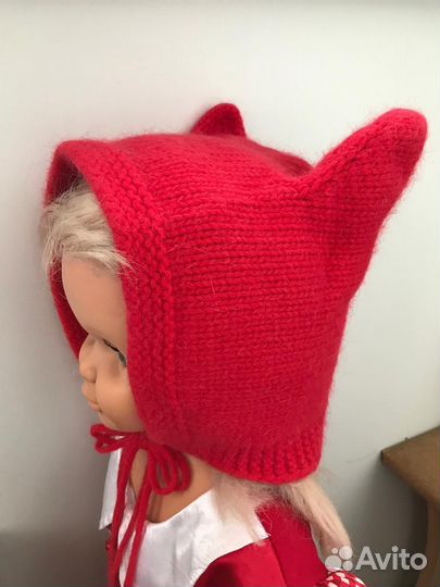 Котошапка красная 52 58