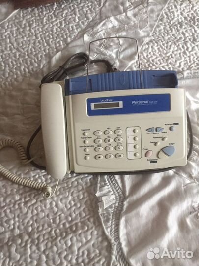 Факс brother новый и бумага