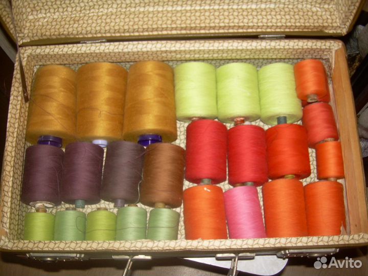 Нитки, пуговицы и другая фурнитура