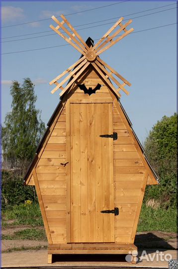 Уличный туалет с установкой HAT111