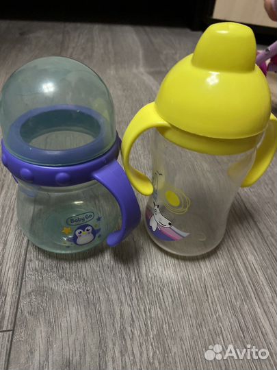 Поильники, бутылочки детские, цена за все