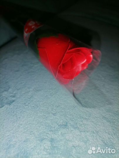 Розы из мыла