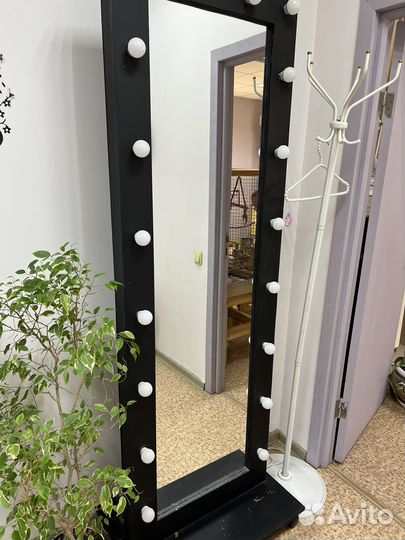 Зеркало с подсветкой бу