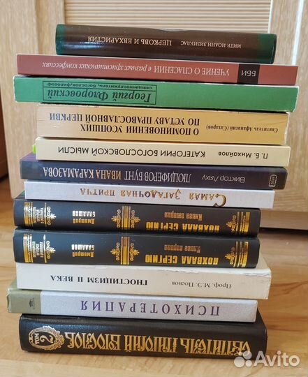 Книги по теологии, богословию, психологии