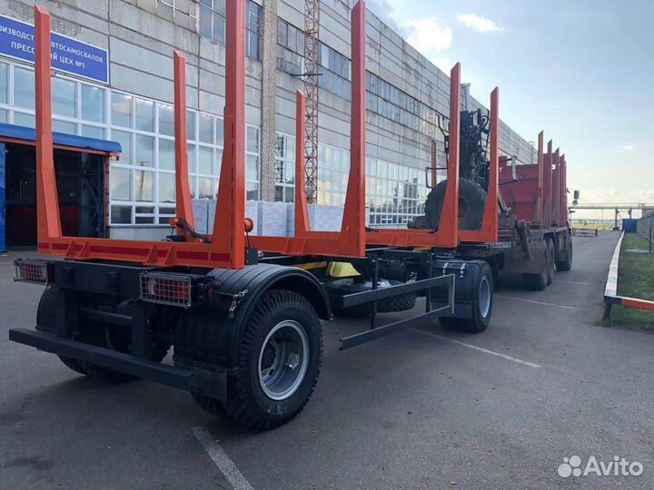 Прицеп лесовоз (сортиментовоз) Нефаз 8332-09, 2023