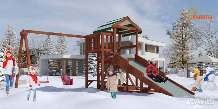 Новый детский комплекс Савушка 4 сезона Мастер 2 М