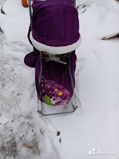 Детские санки коляска бу