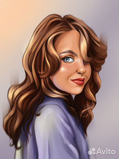 Портрет по фото / услуги иллюстратора