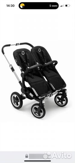Коляска Bugaboo Donkey 3Twin для двойни погодок