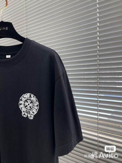 Chrome hearts футболка оверсайз