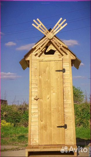 Дачный туалет с дельфином XFL