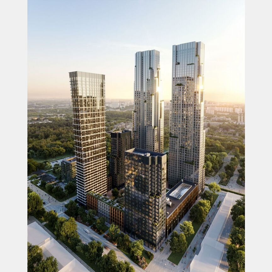 2-к. квартира, 58,4 м², 46/59 эт.