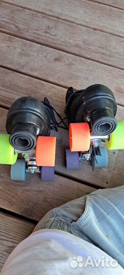 Ролики, квады, декатлон, 40, новые