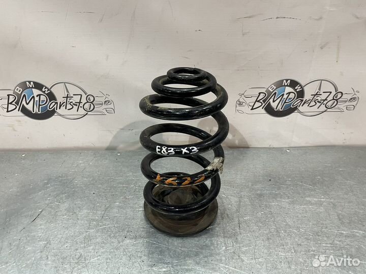 Пружина задняя BMW X3 E83 LCI