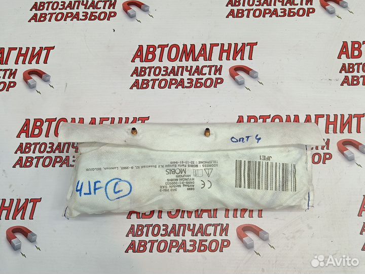 Подушка безопасности сиденья левая Киа Оптима 4 JF