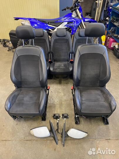 Салон алькантара с памятью форд S-MAX комплект