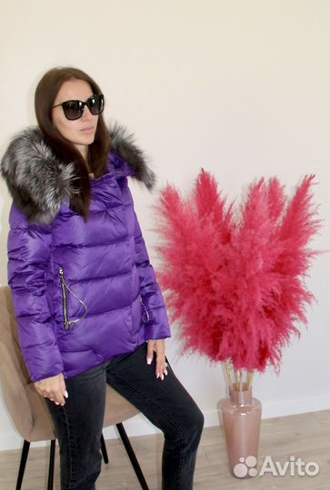 Куртка женская натуральный мех размер 46 48 50
