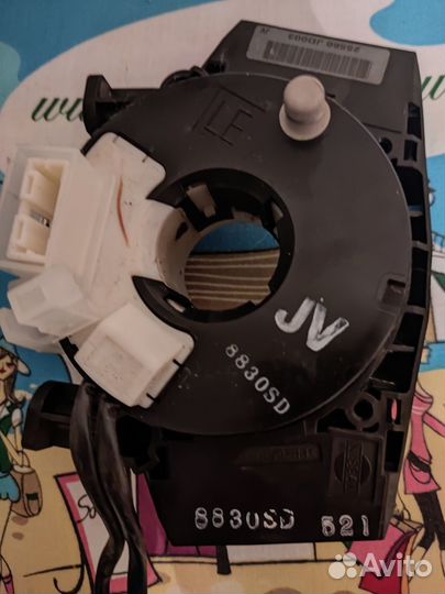 Подрулевой шлейф nissan qashqai j10